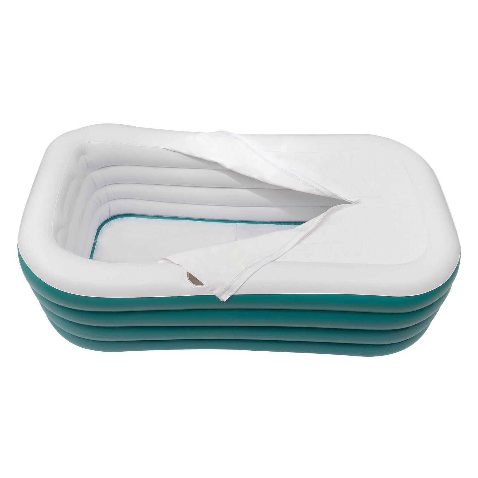 Aureum Supellectilem For Adult Bathtub, Green, PVC, 75"x30", 250L Inflatable Spa Bathtub