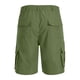 thumbnail image 5 of pstuiky Abreviatura para hombres, Pantalones cortos casuales de moda para hombre, con múltiples bolsillos, botón, cremallera y cintura elástica. Pantalones cortos de entrenamiento, 5 of 7