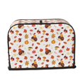 thumbnail image 7 of Rateoe Autumn Maple Leaf with Hedgehog Pattern Toaster Covers 2 Slice Wide Slot,Bread Machine Cover,Bread Dust Cover & Fingerprint Protection,Appliance Covers, 7 of 7