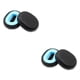 thumbnail image 2 of Matsuzay Cojín montado en la cabeza almohadillas para los oídos reemplazo de la cubierta transpirable de cuero para auriculares Skullcandy Negro 2piezas, 2 of 6
