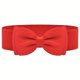 thumbnail image 3 of Candy Color Bowknot Wide Belts Classic Elastic Waistband跨境, 3 of 5