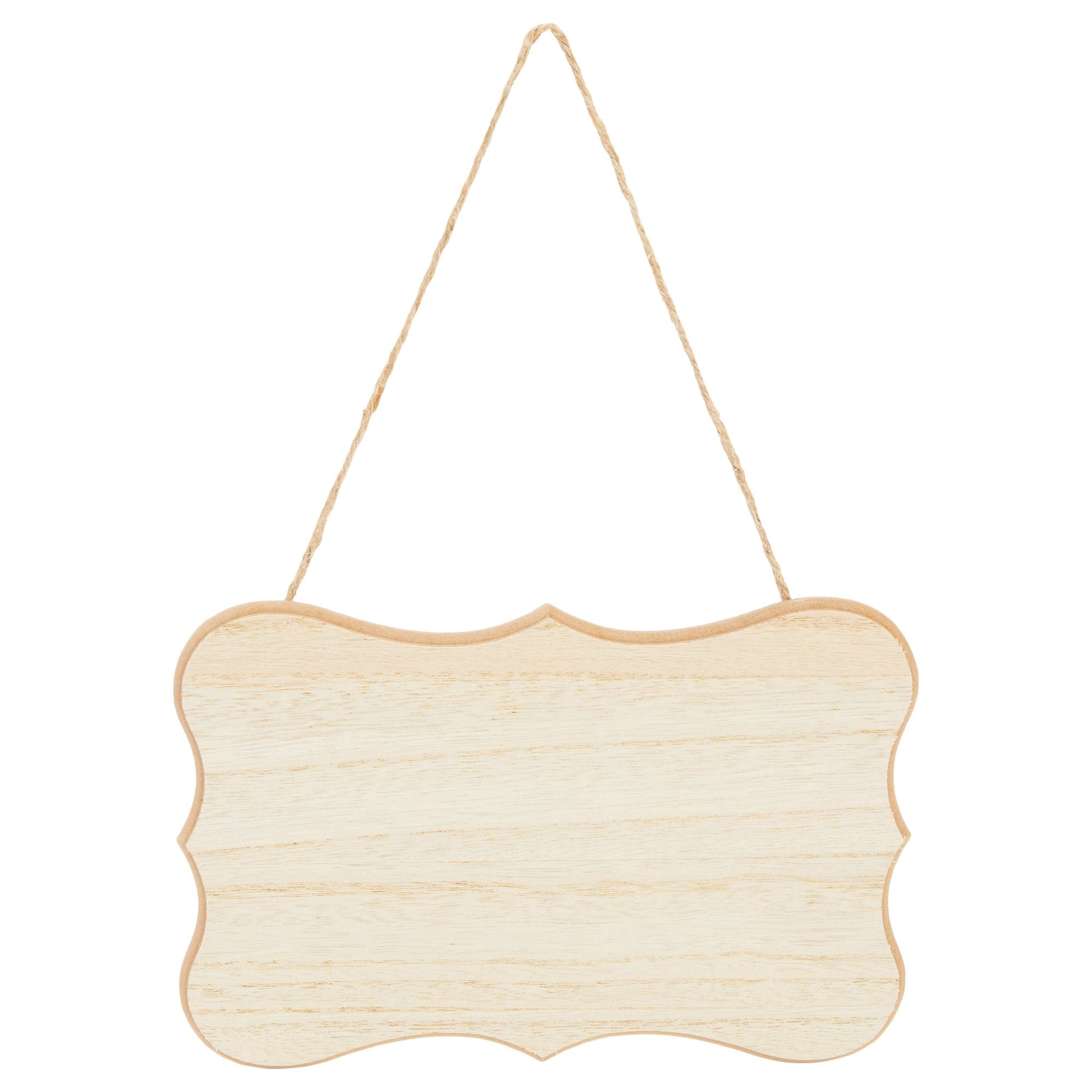 Wood Crafts Rectangle shaped Wood Plaques With Ropes Blank - Temu