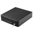thumbnail image 2 of Cajon de dinero Qian QOD-KAR12 automatico para 4 billetes 8 monedas bandeja configurable con ranura frontal para documentos cerradura 3 posiciones, compatible ESC-POS puerto RJ11/RJ12, 2 of 7