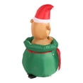 thumbnail image 4 of OSO Inflable Navideño, 1,5 m Resistente a la Clima Oso Navideño Soplando Decoraciones al Aire Libre Luz para Patio, 4 of 7