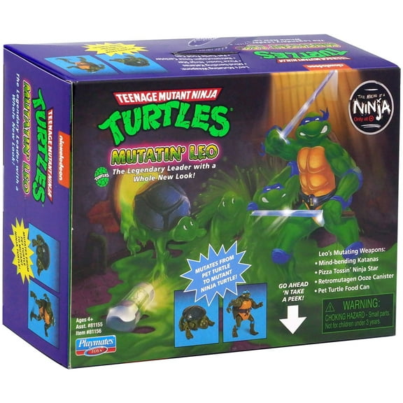 Playmates Teenage Mutant Ninja Turtles Mutatin' Leo Action Figure