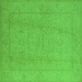 thumbnail image 1 of Ahgly Company Indoor Square Oriental Green Traditional Area Rugs, 6' Square, 1 of 4