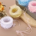 thumbnail image 4 of Uxcell 0.4" x 5 Yards Artificial Bead Pearl Ribbon, Pearls String Beads Lace Ribbon Trims for Wedding Party Flower Decoration DIY Sewing Craft, Light Gold, 4 of 6
