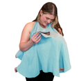 thumbnail image 1 of Cobertor de lactancia Lookee Looky de muselina de algodón con ventana peekaboo, 1 of 9