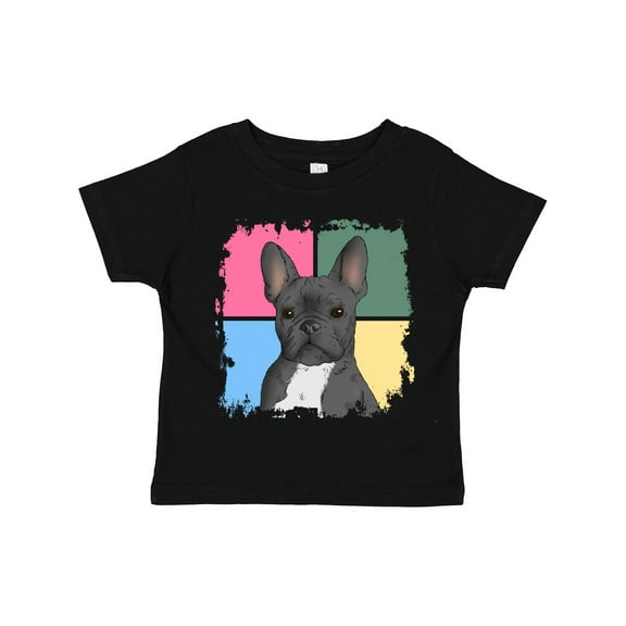 Inktastic Blue French Bull Dog Boys or Girls Toddler T-Shirt