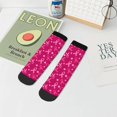 thumbnail image 7 of Pofeuu Breast Cancer Awareness6 Print 30cm Socks, Adult Running Hiking Socks for Youth and Adult, 7 of 7
