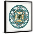 thumbnail image 2 of Parvez Taj Center Clover Leaf Framed Wall Art, 2 of 6
