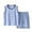 Blue, variant on NAISIBABY Boys Girls Outfits, Solid Color Prints Tank Shorts Kids Casual Sports Sets Green 14-15 T
