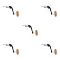 thumbnail image 3 of Decodeary Body Design for Spinning Fishing Reel Wooden Handle black S 5Set, 3 of 6