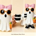thumbnail image 4 of WKSCLPAI Halloween ghost statue,Cute ghost figurine,Purple Halloween decoration,Indoor/Outdoor Resin Figurine,Spooky Party Prop & Gift, 4 of 9