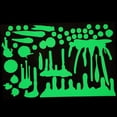 thumbnail image 1 of Here's a polished and engaging product description based on your input:\n\n \n\n**Fluorescent Halloween Wall Decal – Luminous Glow Sticker with Spooky, 1 of 4