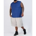thumbnail image 5 of Real Essentials 3 & 5 Pack: Men's Dry-Fit Active Muscle Tank Top - Standard and Big & Tall Sizes (S-5XLT), 5 of 6