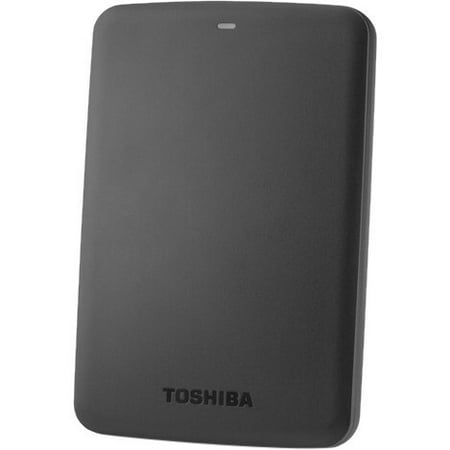 Toshiba 1TB Canvio Basics 3.0 Portable Hard Drive, HDTB310XK3AA (Best External Hard Drive For Windows 7 64 Bit)