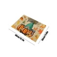thumbnail image 3 of Todaioua Fall Placemats Hello Fall Pumpkin Maple Leaves Gnomes Car Placemats Dining Table 12 x 16 Inch Seasonal Autumn Harvest Holiday Rustic Vintage Thanksgiving Table Mats, 3 of 7