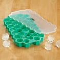 thumbnail image 3 of Polar IceTM Cube No Spill Honeycomb Ice Tray With Lid, 3 of 5