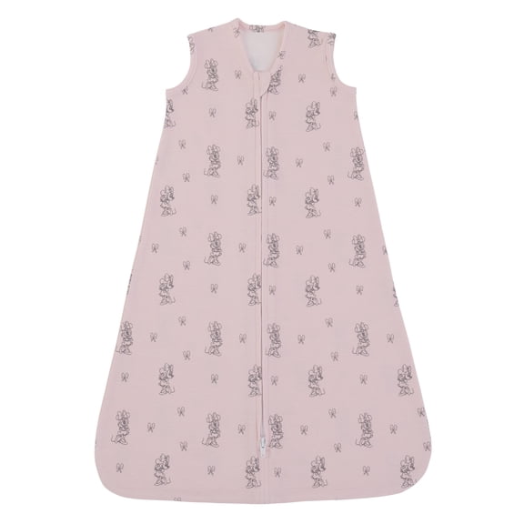 Minnie Mouse Infant Girl Wearable Baby Blanket, Pink