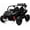Black, variant on 12V Electric 2-Seater Ride-On UTV with 2.4GHz Remote Control, Dual 40W Motors, 4-Wheel Drive, Forward/Reverse, PP Plastic Body, Rechargeable 12V 7Ah Battery, 110 lb Capacity,Black