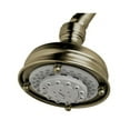 thumbnail image 5 of Rohl 1085/8TCB Tuscan Brass 4" 3-Function Santena Five Jet Showerhead, 5 of 7