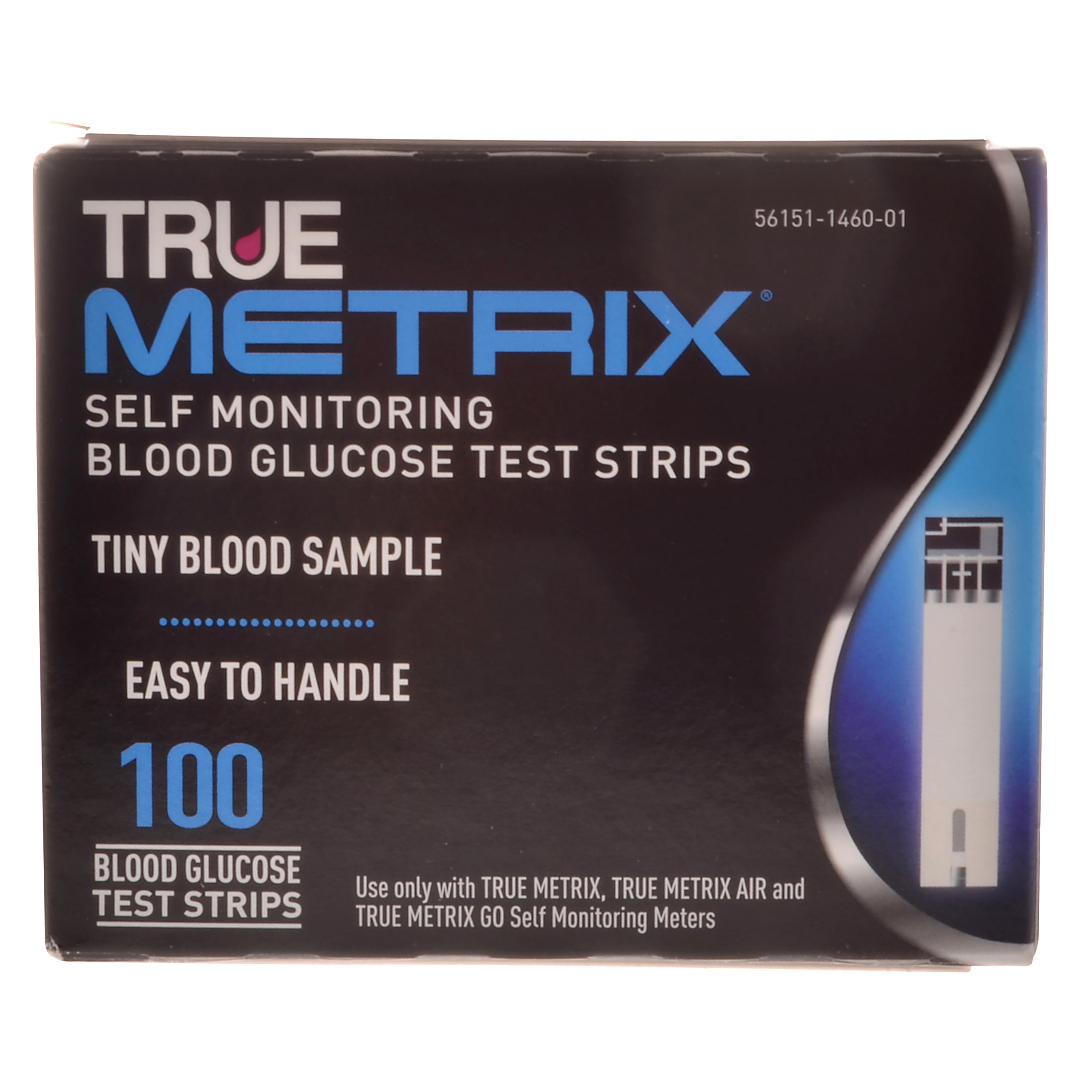 TRUE METRIX Self Monitoring Blood Glucose Test Strips, 100 Count
