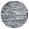 thumbnail image 4 of SAFAVIEH Rag Dania Striped Cotton Area Rug, Grey, 3' x 5', 4 of 10