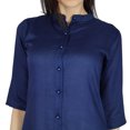 thumbnail image 7 of Bimba Women Summer Rayon Kurta Kurti 3/4 Sleeve Formal Casual Tunic, 7 of 7