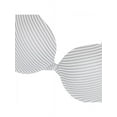 thumbnail image 3 of Women Front Close Wireless Bra Striped Adjusted Push Up Bra Tshirt Bra Wire Free Bra, 3 of 5