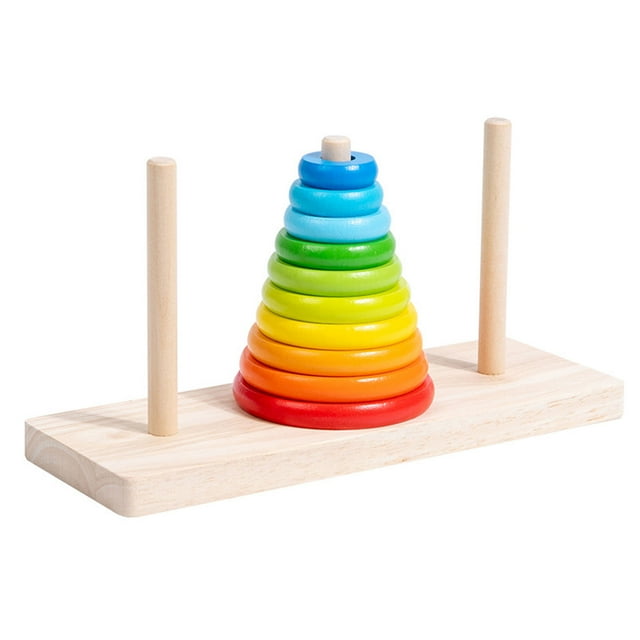 Ayuda didáctica Torre del Iris Bewildely 10 capas de color