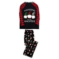 thumbnail image 5 of LuLiaMenton Hanging with My Gnomies Christmas Pajamas Matching Couples Pjs Set, Womens 2XL, 5 of 5