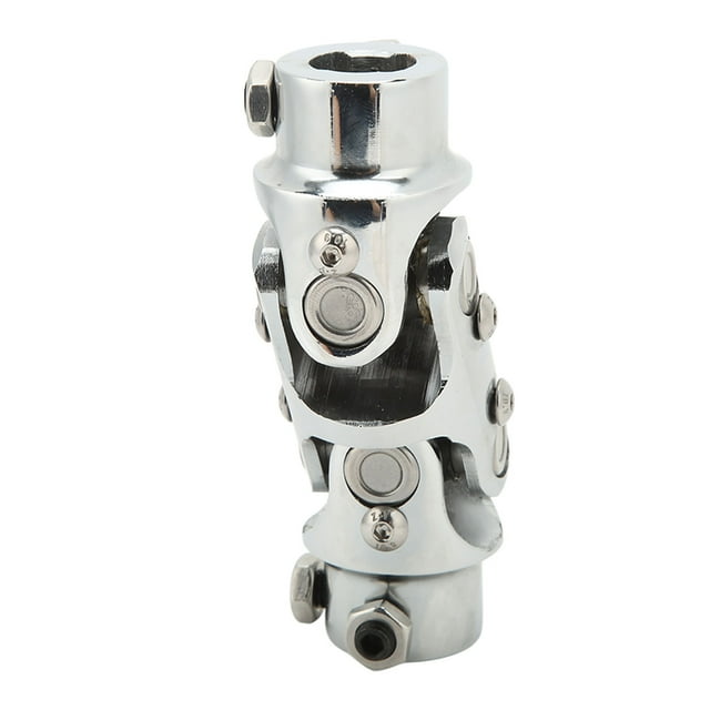 Double Joint de Direction en U, Coupleur Double Joint en U 5.2 Po Longueur Résistant à la Déformation Réduction des Vibrations 3/4 Po DD X 3/4 Po DD pour Voiture