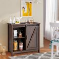 thumbnail image 2 of Giantex Buffet Buffet Café-Bar de Ferme, Armoire de Rangement de Cuisine, Console pour Entrée, 2 of 9