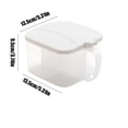 thumbnail image 3 of Xihbxyly Despacho de Almacén Caja Abierta Tarro de Condimentos con 4 Compartimentos, Lata de Condimentos Multifuncional, Juego de Combinación de Condimentos para El Hogar, Lata de Especias, Obtenga U, 3 of 7