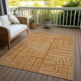 thumbnail image 6 of Addison Rugs Chantille Indoor/Outdoor Transitional Geometric, Abstract Paprika Washable Rectangle Rug, 8' x 10', 6 of 6