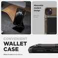 thumbnail image 2 of Funda para teléfono VRS DESIGN Damda Glide Pro para iPhone 15 Plus, color caqui, 2 of 7