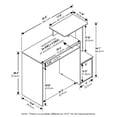 thumbnail image 3 of Furinno ECON Gaming Desk with Keyboard Tray and Storage Bin in Grey Oak, 3 of 6