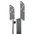 thumbnail image 4 of KFFKFF 1 Pack 3.94 x 2.76 x 27.56 in No Dig Ground Anchor DIY Screw in Post Stake, 4 of 9