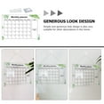 thumbnail image 3 of Miangastore Message Board Set Dry Wipe Acrylic 1 Set, 3 of 8