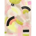 thumbnail image 2 of Galapon, Nikki 19x24 White Modern Wood Framed Museum Art Print Titled - Neon Marks II, 2 of 4