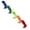 Blue & Red2 & Orange & Green & Light Green, variant on 5 Pairs Kids Soccer Socks Stretchy Knee High Tube Colorful Football Athletic Team Socks for Boys Girls knee high socks, blue knee high socks