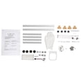 thumbnail image 2 of Excellent Support de Boîtier Ouvert pour Ordinateur Dissipation de Chaleur MATX, Cadre en Aluminium DIY, Structure Matérielle Divisée, Forte Compatibilité pour Carte Mère MATX, 2 of 8