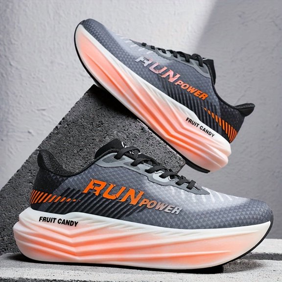 [Breathable Running Shoes] Lightweight Breathable Men's Running Shoes | Stability Low-Top Design with Durable Rubber Sole for Road, Trail & Gym Training - All-Season Comfort, Extended Sizes