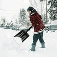 thumbnail image 3 of SShop Metal Ice Chopper Snow Shovel Sale Heavy Duty,Multifunction Snow Shovels Adult Metal,Steel Shovels for Digging,Steel Shovel Snow in Outdoor,3 in1 Stainless Steel Shovel Removable Retractable, 3 of 5