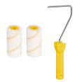 thumbnail image 1 of 3uds Pintura Rodillo Kit, 2uds 30mm Grosor 4" Acr?lico Fibra Rodillo Cubiertas 10" Pintura Rodillo Marco, para Pared Adorno Unique Bargains rodillos de pintura, 1 of 6
