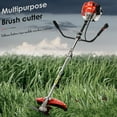 thumbnail image 3 of WETLA 52cc 2-Cycle Gas String Trimmer - Professional Straight Shaft with Backpack Harness for Heavy Duty Grass Cutting, 3 of 10