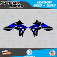 thumbnail image 2 of Kalair GFX Graphics Kit for Yamaha YZ450F (2010-2013) Spear Series, 2 of 5