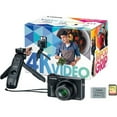 thumbnail image 1 of Canon PowerShot G7X Mark III Digital Camera, Video Creator Kit with Accessories: Tripod, Memory Card, and Detachable Bluetooth Remote, Black Canon 3637C026, 1 of 4