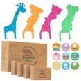 thumbnail image 1 of Hilo dental biodegradable para niños Trueocity, paquete de 200 unidades, color naranja suave, 1 of 8